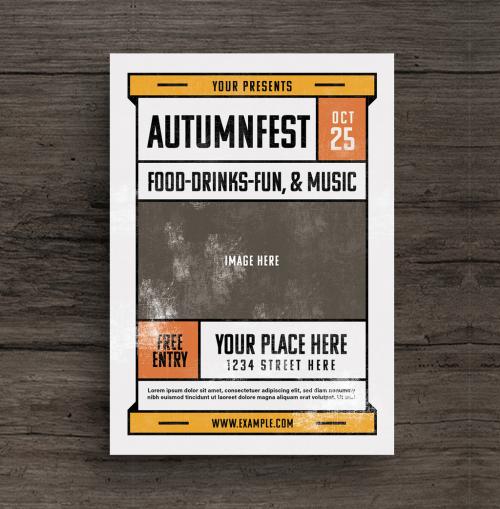 Autumn Festival Flyer Layout - 222012772
