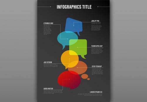 Communication Concept Infographic Layout - 222376154