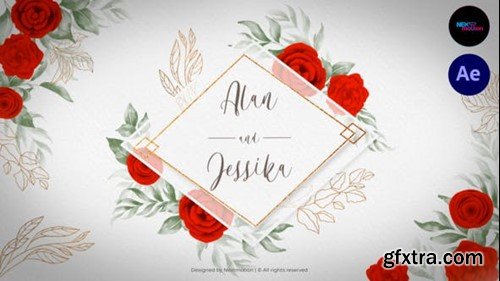 Videohive Watercolor Wedding Invitation Slideshow 48999767