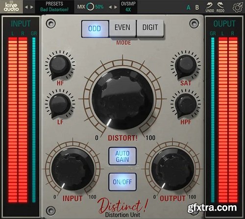 Kiive Audio Distinct! (Distortion Unit) v2.0.5