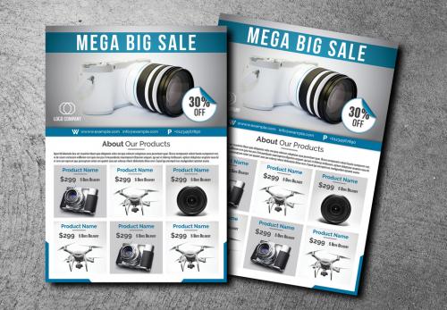 Retail Flyer Layout - 222533516