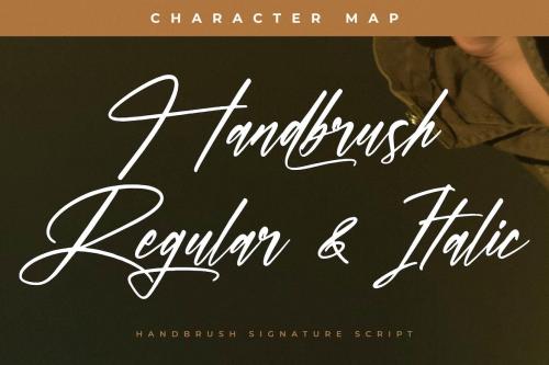 Archattson Hollmytro Handbrush Signature Font