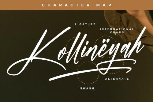 Archattson Hollmytro Handbrush Signature Font