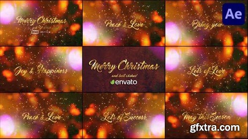 Videohive Christmas Greeting Titles for After Effects 48999502