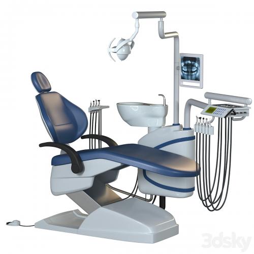 dental chair unit set (hospital equipment VOL 3)
