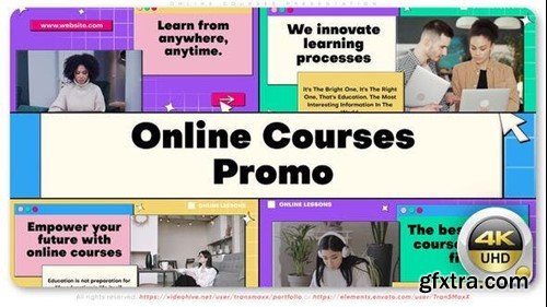 Videohive Online Courses Presentation 48999752