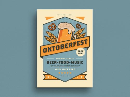 Oktoberfest Event Flyer Layout - 223787984