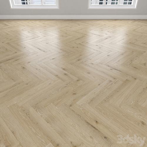 Parquet Oak, 3 types: herringbone, linear, chevron.