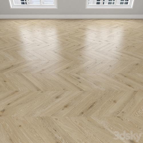 Parquet Oak, 3 types: herringbone, linear, chevron.