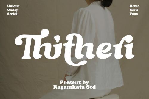 Thitheri - Decorative Retro Typeface