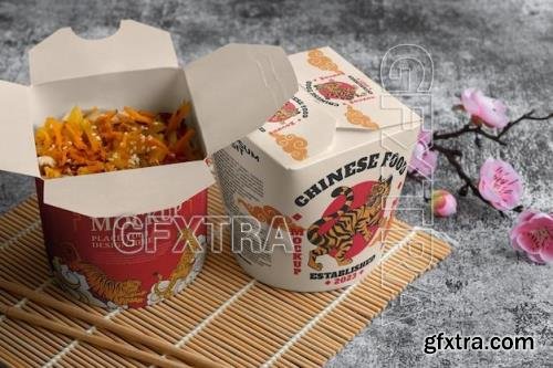 Chinese food mockup design 84418348