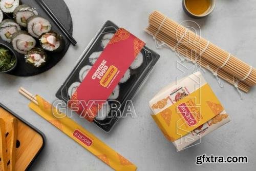 Chinese food mockup design 84418347