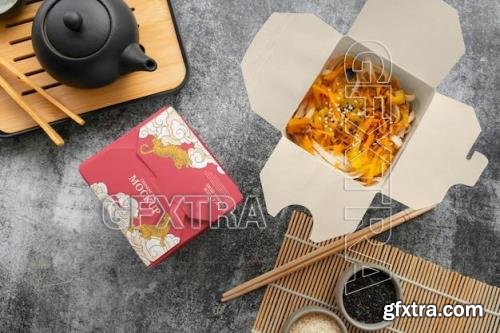 Chinese food mockup design 84418344