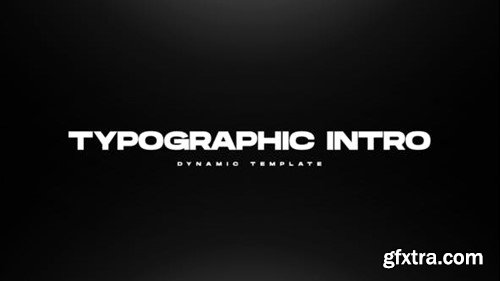 Videohive Typography Intro 49001127