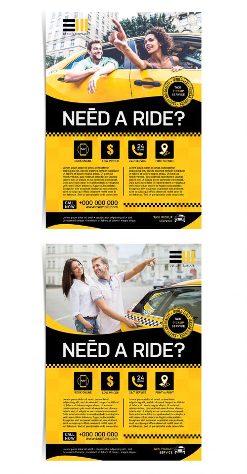 Taxi Flyer Layout - 224416510