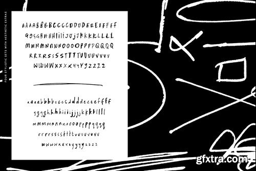 Skribblugh - Scribble Handwritten Typeface J3P8YZG