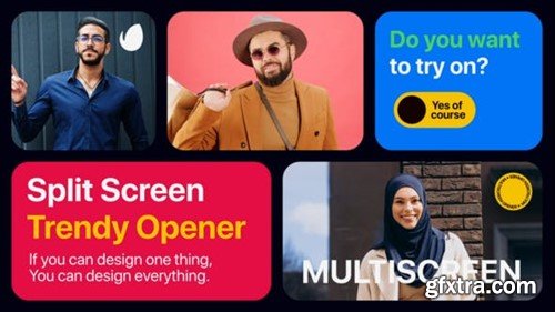 Videohive Creative Multiscreen Slideshow 49001383