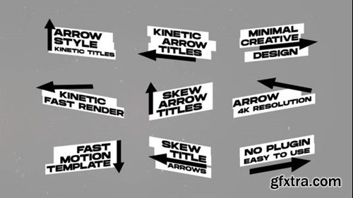 Videohive Arrows Titles 49001681