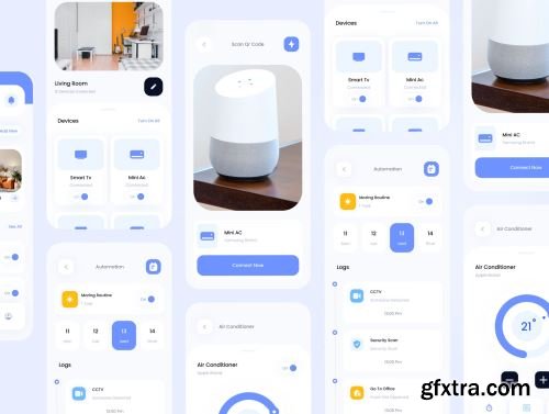 Hulo - Smart Home UI Kit Ui8.net