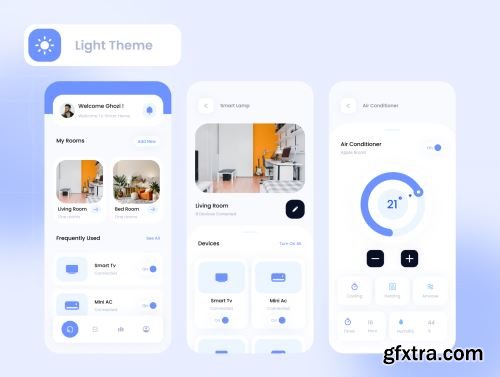 Hulo - Smart Home UI Kit Ui8.net