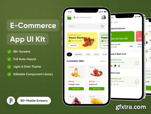 Grocery Shop UI Kit Ui8.net