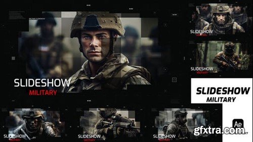 Videohive Military Slideshow 49001684