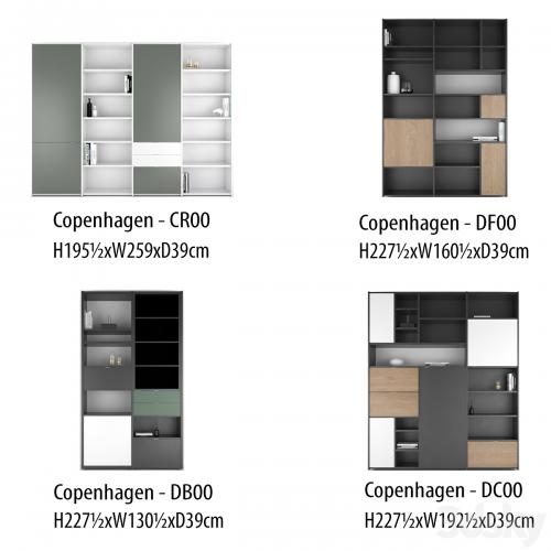 BoConcept Copenhagen wall system | set 2