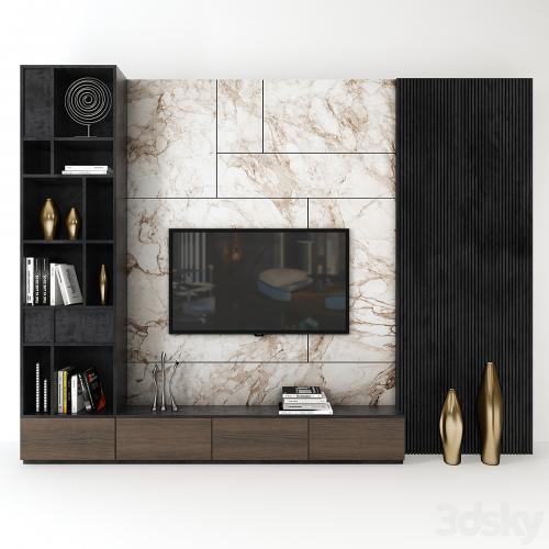 Tv wall set_ 03