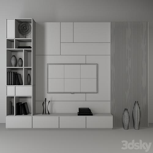 Tv wall set_ 03