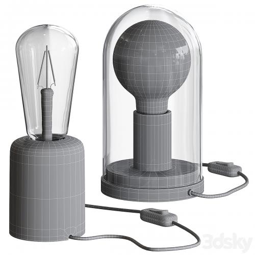 IKEA RÅSEGEL / ROPUDDEN Table lamp