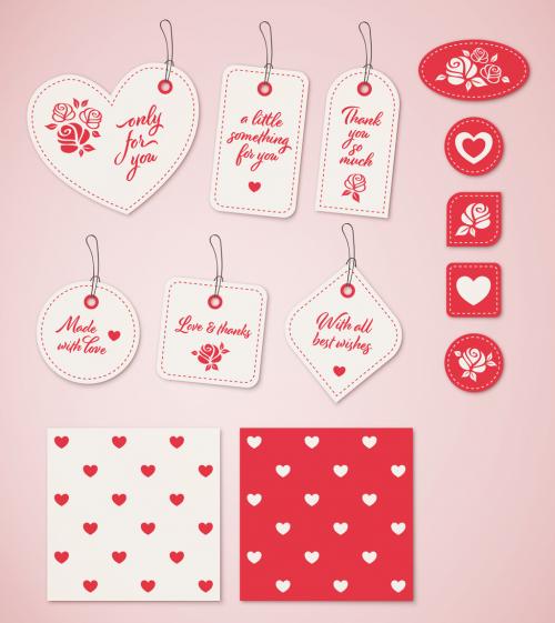 Gift Tag Layout Set - 228172461