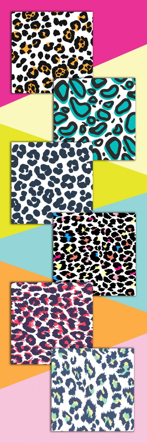 Animal Print Pattern Set - 228704324