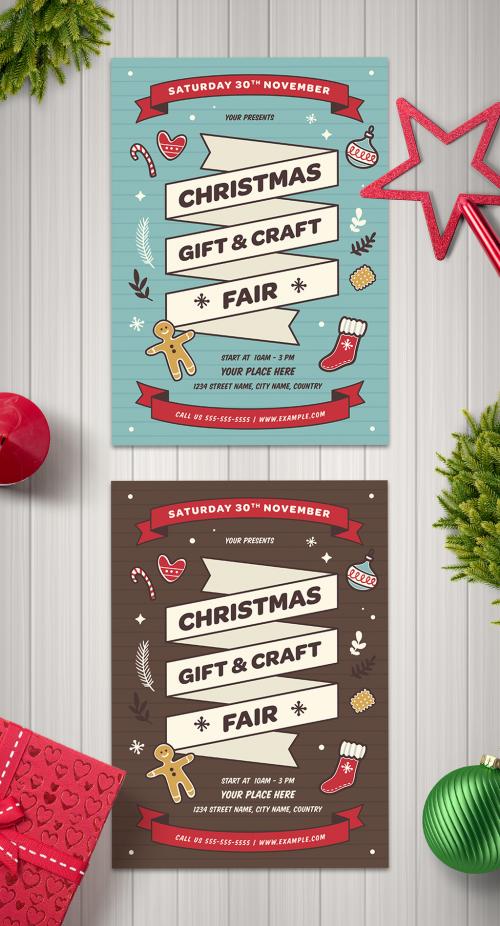 Christmas Fair Flyer Layout - 229236483