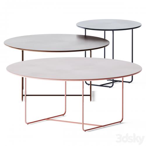 Metal Round Coffee Table Laura by Jori