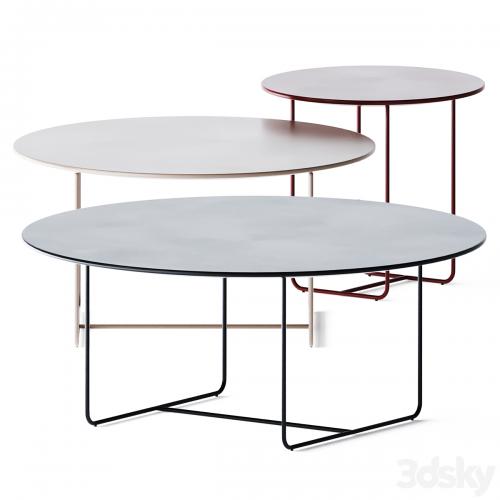 Metal Round Coffee Table Laura by Jori