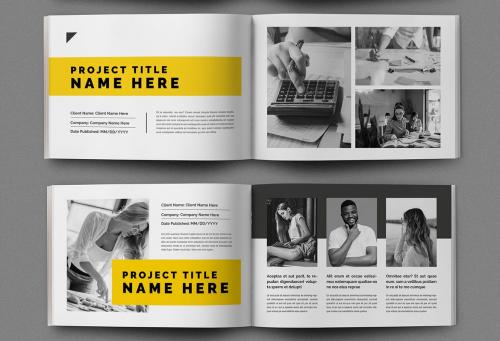 Portfolio Booklet Template