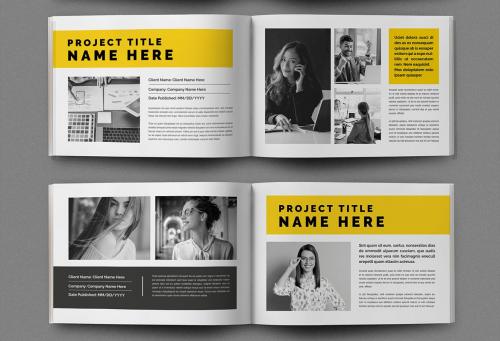 Portfolio Booklet Template