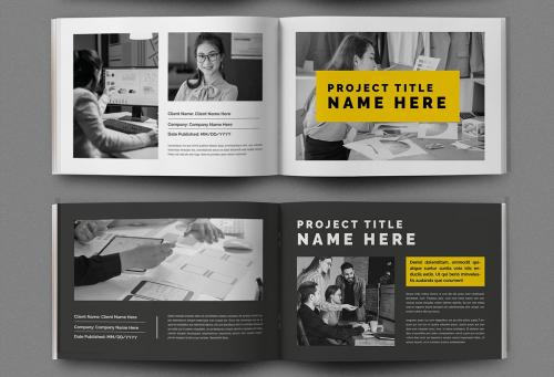 Portfolio Booklet Template