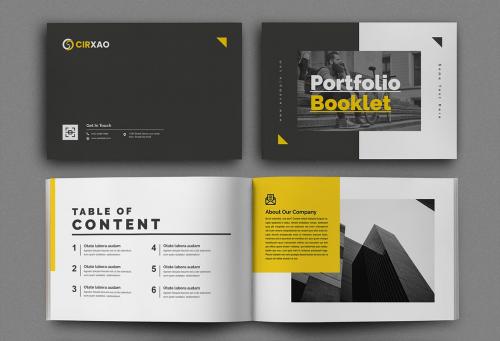 Portfolio Booklet Template