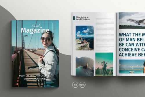 Travel Magazine Template