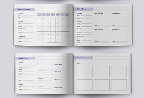 Lifestyle Planner Template