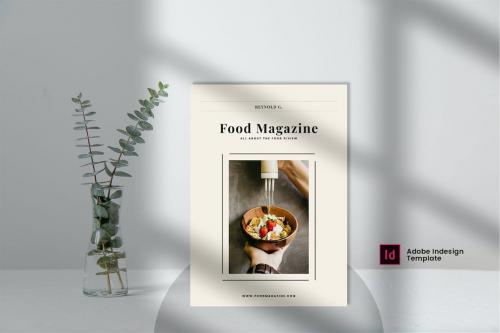 Food Magazine Template