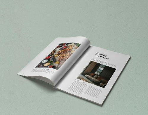 Food Magazine Template