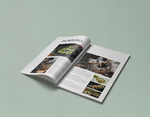 Food Magazine Template