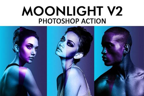 MoonLight Photoshop Action v2