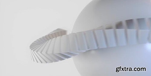 Videohive 3d White Path Logo Reveal 21210788