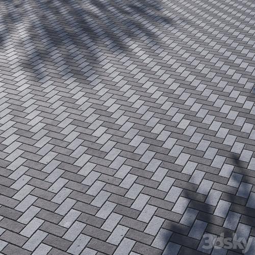 Paving Concrete Set 01(6 type colors)