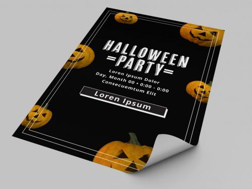 Halloween Flyer Layout - 229813233