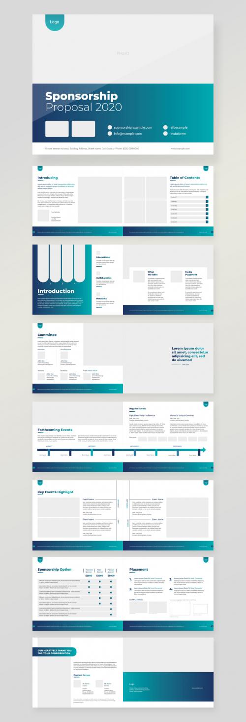 Business Event Proposal Layout - 229816063