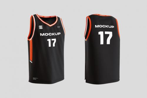 Basketball Jersey Mockup